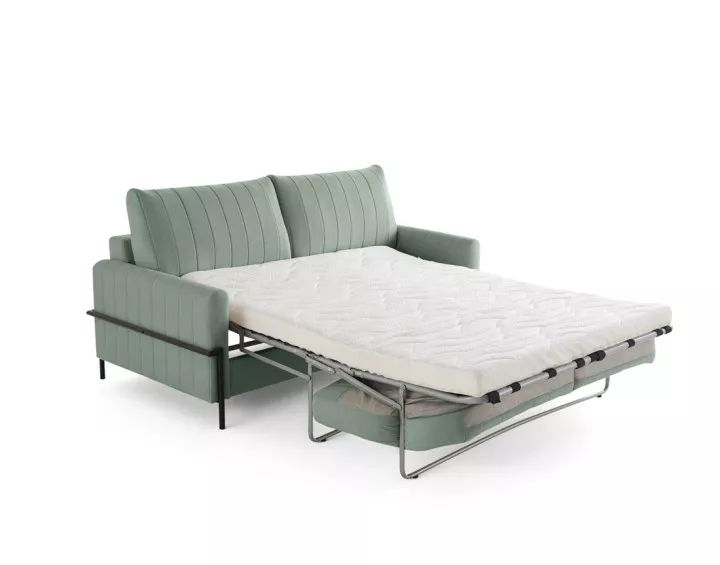 Canapé 3 places convertible couchage quotidien, matelas inclus Ercolano