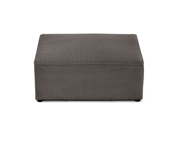 Pouf en velours texturé Topaze