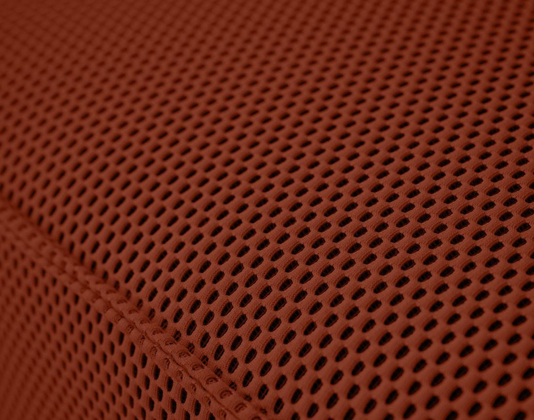 Canapé modulable 2 places en tissu mailles 3D Arty