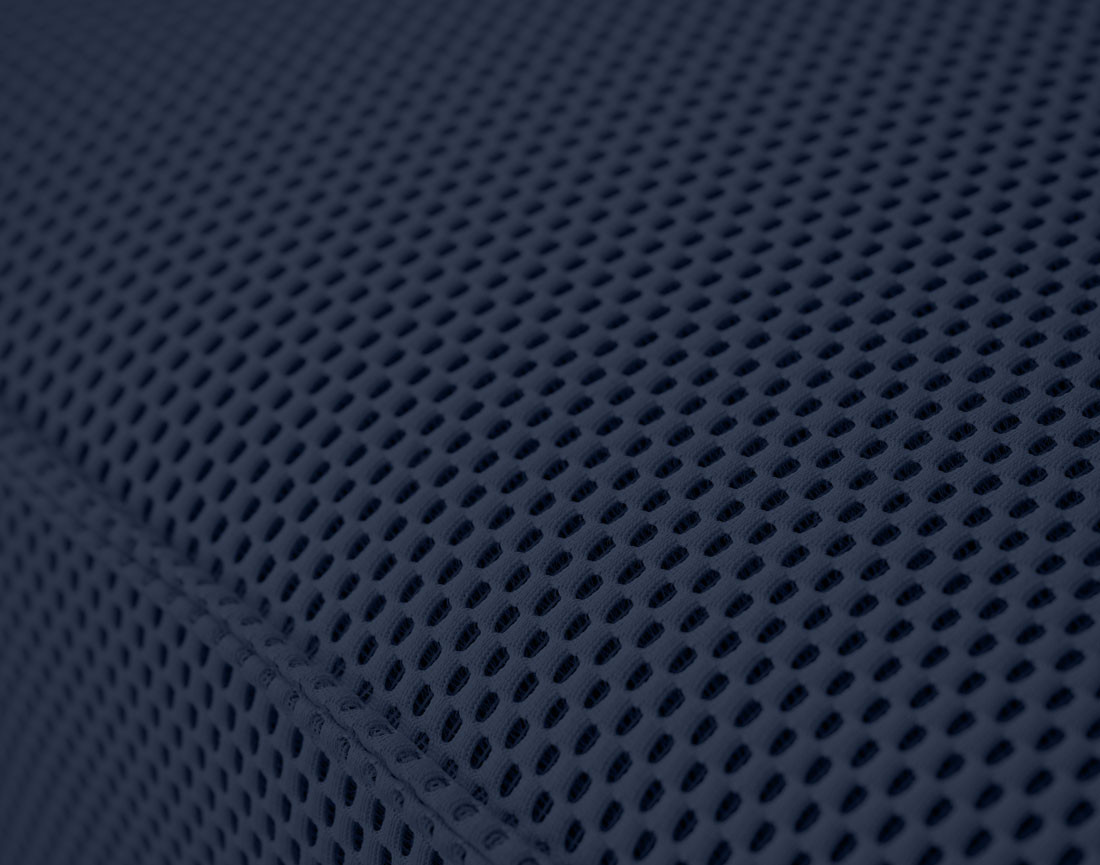 Canapé modulable 2 places en tissu mailles 3D Arty