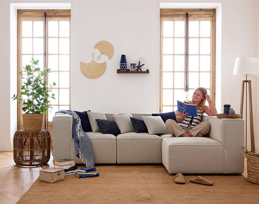 Module d'assise sans accoudoirs  en tissu mailles 3D Arty Module d'assise sans accoudoirs  en tissu mailles 3D Arty