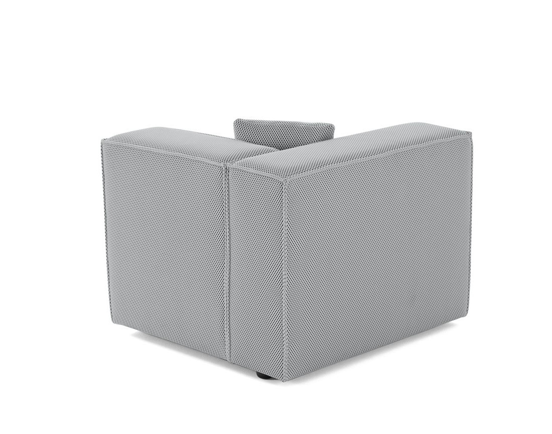 Module d'assise gauche en tissu mailles 3D Arty Module d'assise gauche en tissu mailles 3D Arty