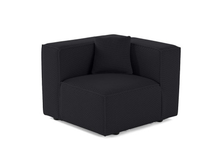 Module d'assise gauche en tissu mailles 3D Arty