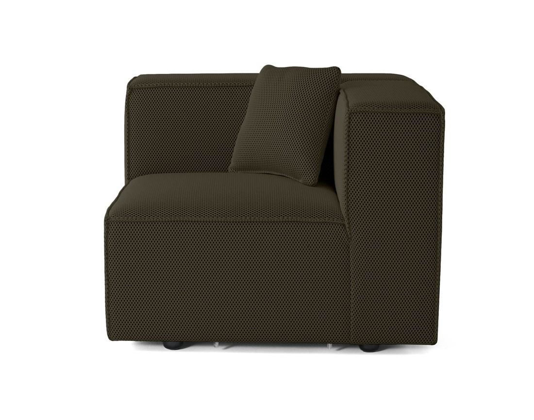 Module d'assise gauche en tissu mailles 3D Arty