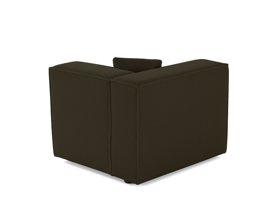 Module d'assise gauche en tissu mailles 3D Arty