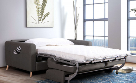 Timo - Canapé 3 places convertible - ouverture express - couchage quotidien - Scandinave Timo - Canapé 3 places convertible - ouverture express - couchage quotidien - Scandinave