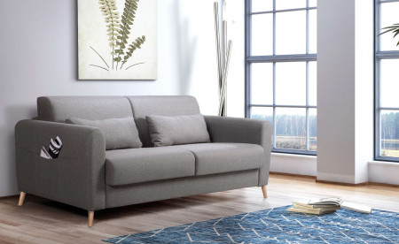 Timo - Canapé 3 places convertible - ouverture express - couchage quotidien - Scandinave Timo - Canapé 3 places convertible - ouverture express - couchage quotidien - Scandinave