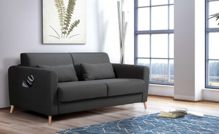 Timo - Canapé 3 places convertible - ouverture express - couchage quotidien - Scandinave Timo - Canapé 3 places convertible - ouverture express - couchage quotidien - Scandinave