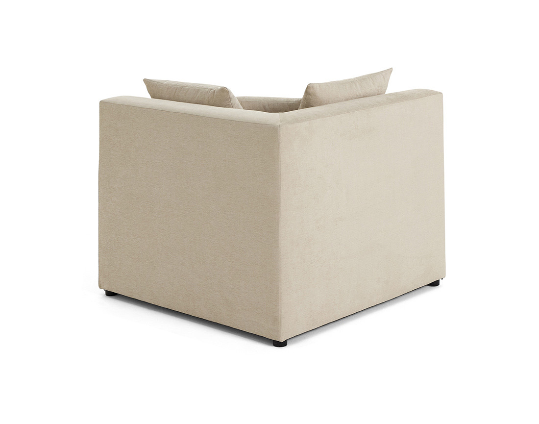 Module d'angle réversible en tissu Amalfi