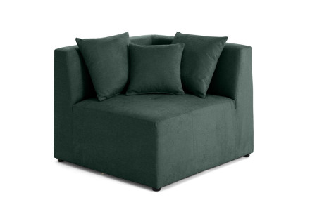 Module d'angle réversible en tissu Amalfi