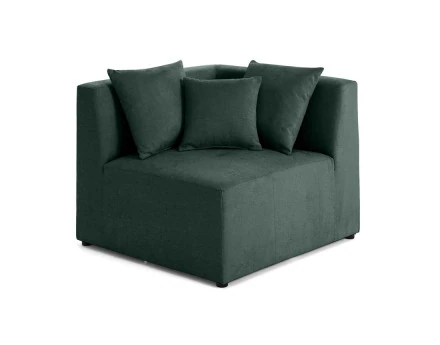Module d'angle réversible en tissu Amalfi