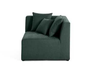Module d'angle réversible en tissu Amalfi