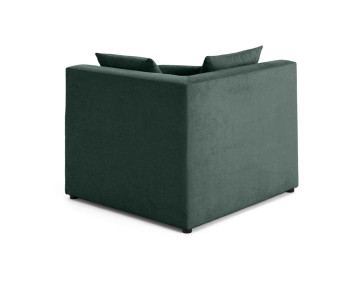 Module d'angle réversible en tissu Amalfi
