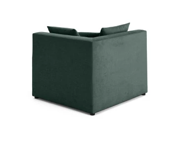 Module d'angle réversible en tissu Amalfi