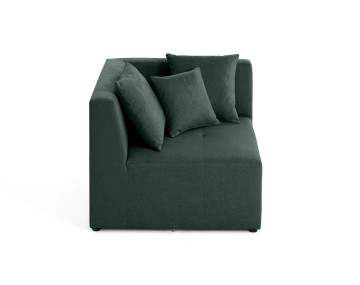 Module d'angle réversible en tissu Amalfi