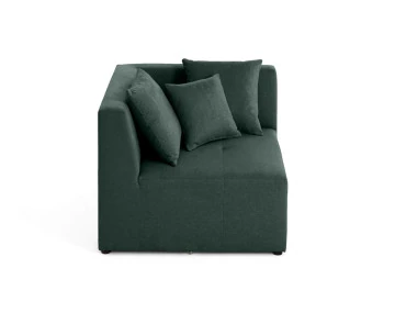 Module d'angle réversible en tissu Amalfi