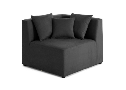 Module d'angle réversible en tissu Amalfi