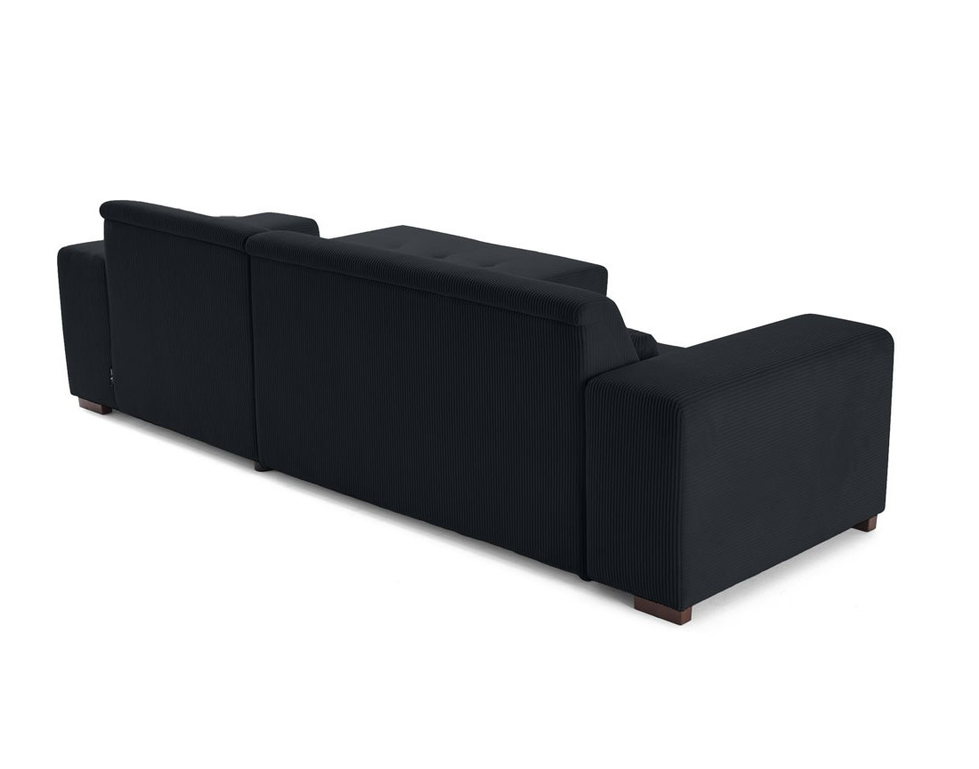 Canapé d'angle convertible Vermont 4 places avec coffre - angle droit Canapé d'angle convertible Vermont 4 places avec coffre - angle droit