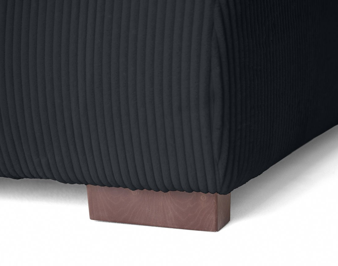 Canapé d'angle convertible Vermont 4 places avec coffre - angle droit Canapé d'angle convertible Vermont 4 places avec coffre - angle droit