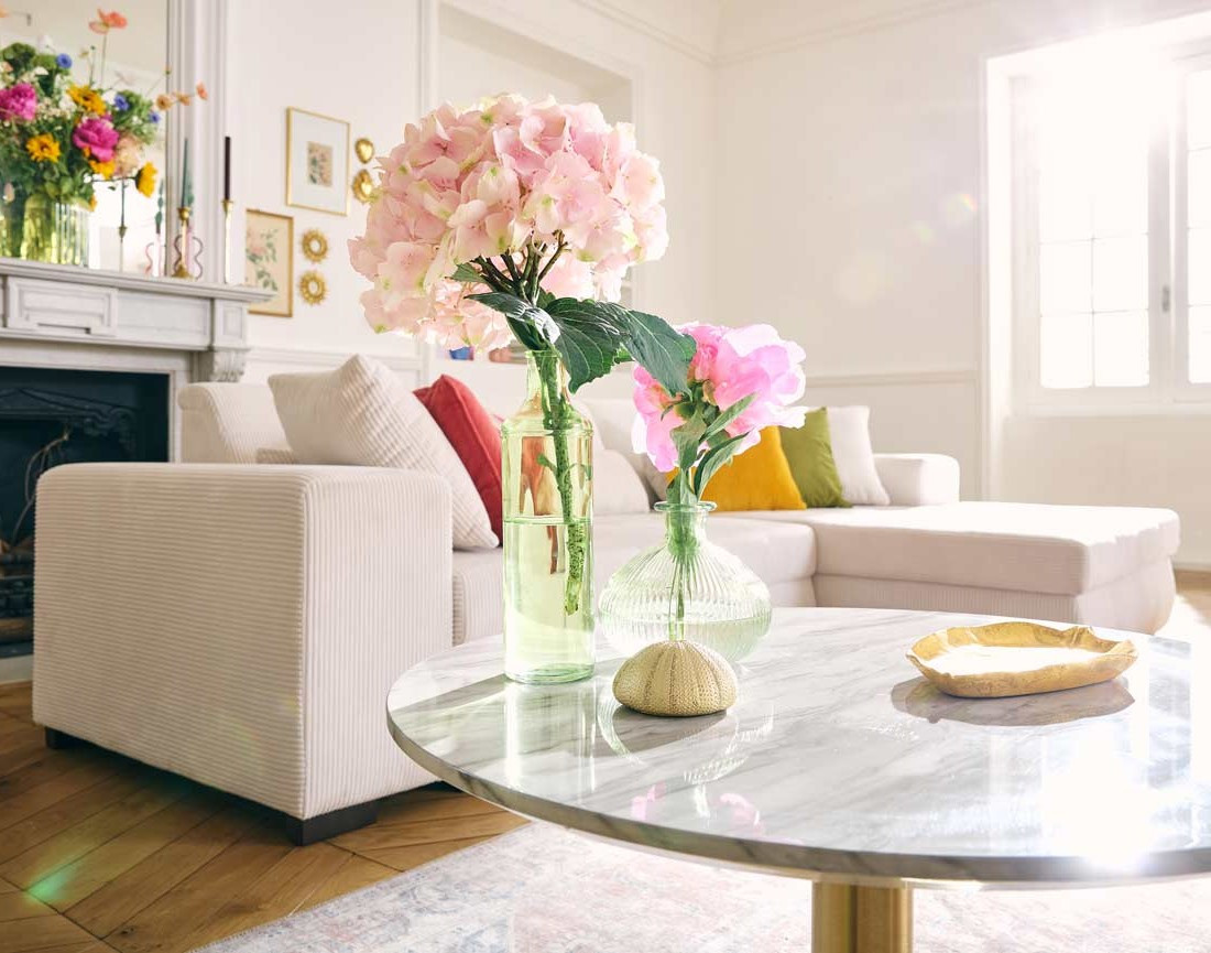 Canapé d'angle convertible Vermont 4 places avec coffre - angle droit Canapé d'angle convertible Vermont 4 places avec coffre - angle droit