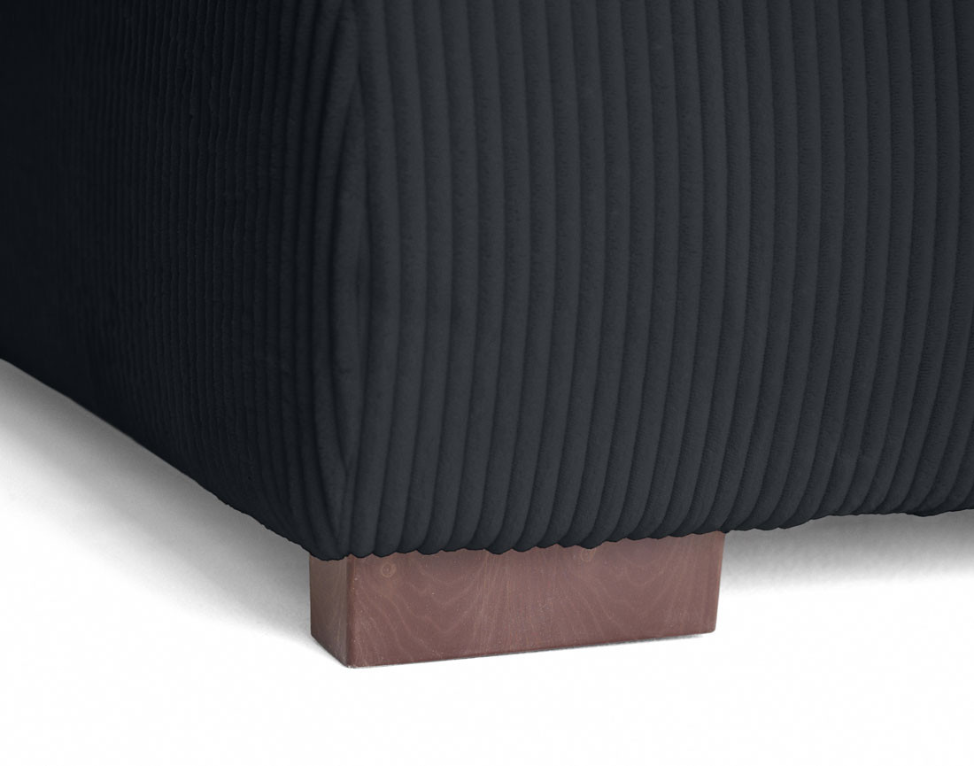 Canapé d'angle convertible Vermont 4 places avec coffre - angle gauche Canapé d'angle convertible Vermont 4 places avec coffre - angle gauche