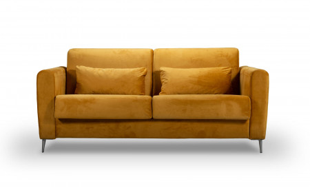 Owen - Canapé 3 places convertible - Ouverture express - Couchage quotidien - Velours Owen - Canapé 3 places convertible - Ouverture express - Couchage quotidien - Velours