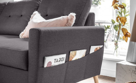 OSLO - Canapé d'angle gauche convertible - 225x147x86cm OSLO - Canapé d'angle gauche convertible - 225x147x86cm