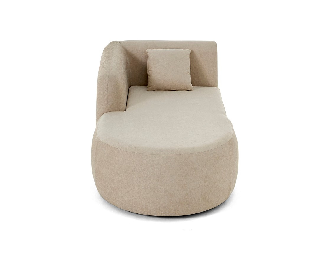 Module d'assise méridienne gauche - en tissu