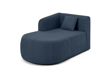 Module d'assise méridienne gauche - en tissu