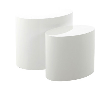 Lot de 2 tables basses...