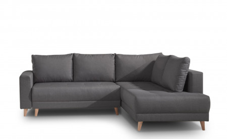 Ivar - Canapé d'angle L 5 places - Convertible - Avec coffre et poche de rangement - Style scandinave - Droit Ivar - Canapé d'angle L 5 places - Convertible - Avec coffre et poche de rangement - Style scandinave - Droit