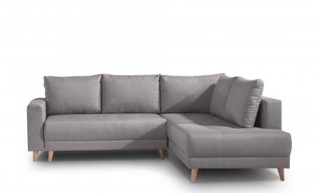 Ivar - Canapé d'angle L 5 places - Convertible - Avec coffre et poche de rangement - Style scandinave - Droit Ivar - Canapé d'angle L 5 places - Convertible - Avec coffre et poche de rangement - Style scandinave - Droit