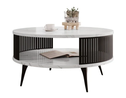 Table basse effet marbre...
