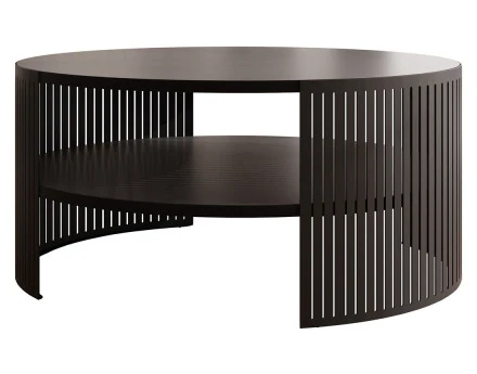 Table basse noir 1 niche 75...