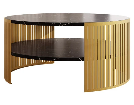 Table basse effet marbre...