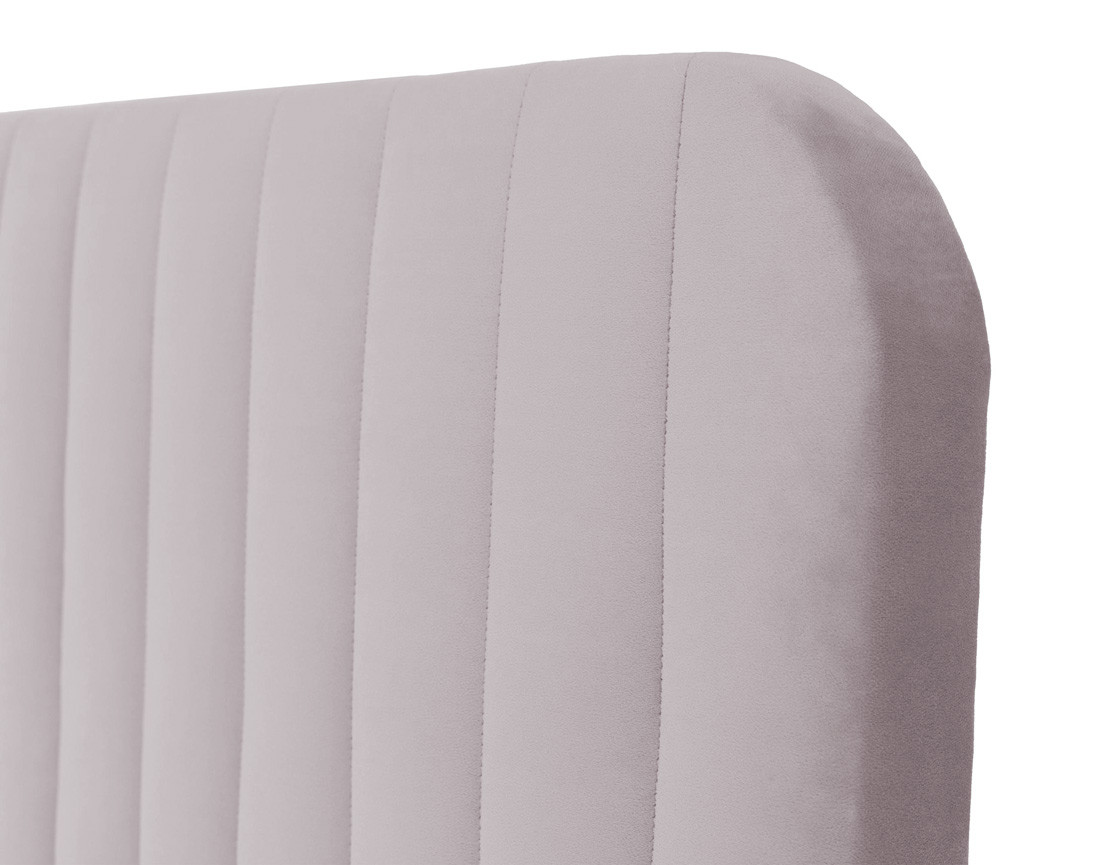 Lit coffre 180x200 cm sommier inclus en velours Stuart