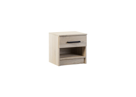 Lot de deux tables de chevet bois 40 cm Hayato