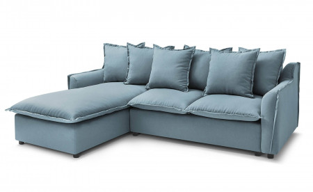 BOBOCHIC MONA - Canapé d'angle convertible - avec coffre - 4 places - Gauche BOBOCHIC MONA - Canapé d'angle convertible - avec coffre - 4 places - Gauche