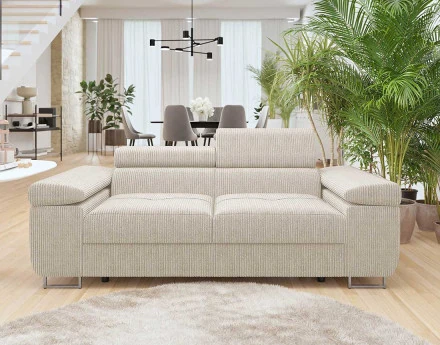 Canapé droit 2 places avec...