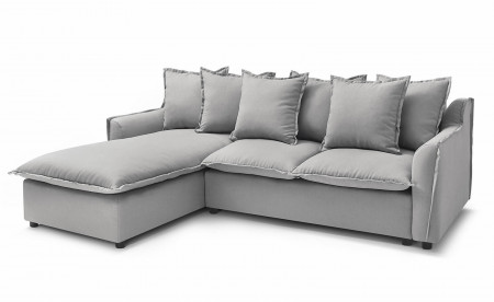 BOBOCHIC MONA - Canapé d'angle convertible - avec coffre - 4 places - Gauche BOBOCHIC MONA - Canapé d'angle convertible - avec coffre - 4 places - Gauche