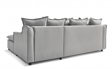 BOBOCHIC MONA - Canapé d'angle convertible - avec coffre - 4 places - Droit BOBOCHIC MONA - Canapé d'angle convertible - avec coffre - 4 places - Droit