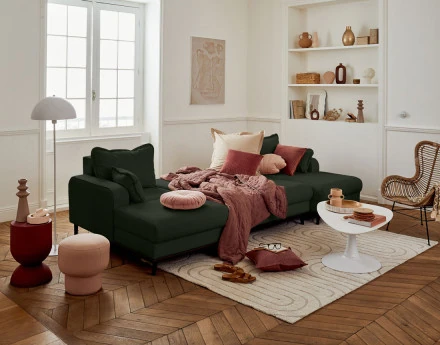 Canapé panoramique en U 7...