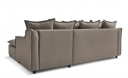 BOBOCHIC MONA - Canapé d'angle convertible - avec coffre - 4 places - Droit BOBOCHIC MONA - Canapé d'angle convertible - avec coffre - 4 places - Droit
