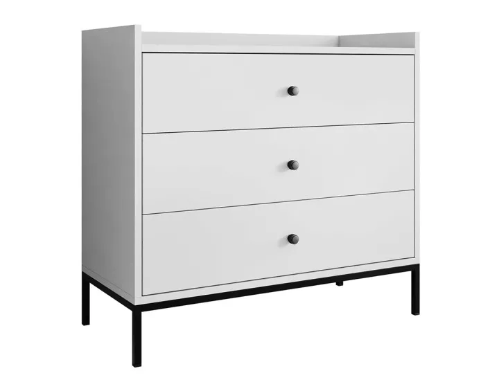 Commode blanc 80 cm Filipo