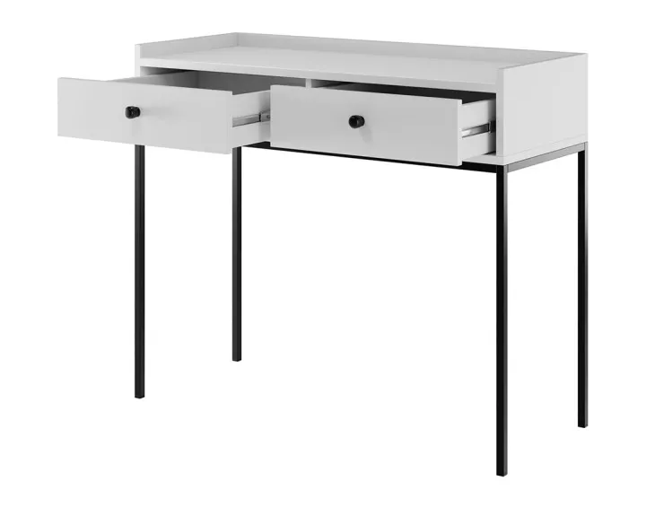 Console blanc 100 cm Filipo