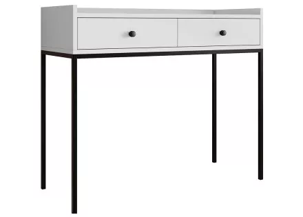 Console blanc 100 cm Filipo