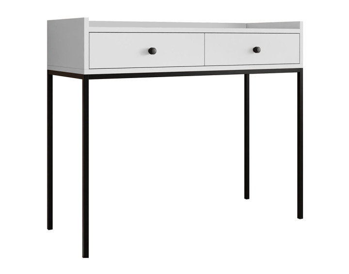 Console blanc 100 cm Filipo