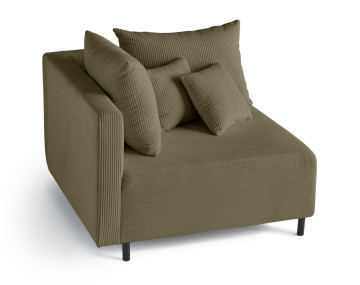 Module d'assise d'angle réversible gauche Edinburg - Best Mobilier