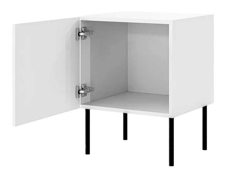 Table de chevet blanc 45 cm Lavaggi