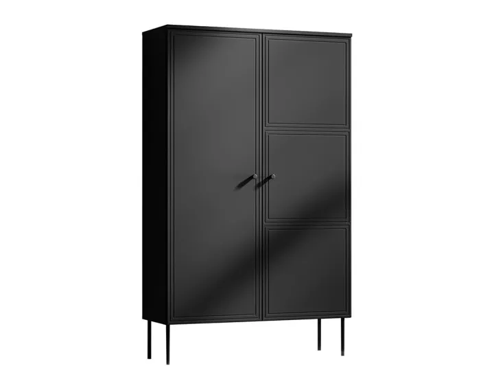 Buffet haut  noir 166 cm Lavaggi